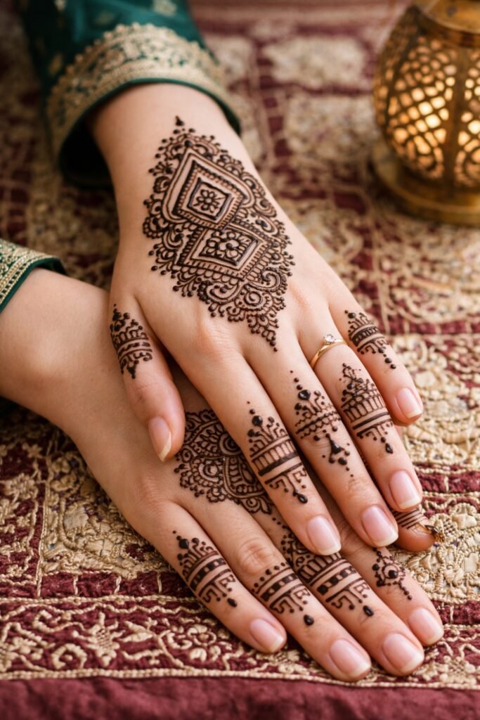 Structured Geometric Moroccan