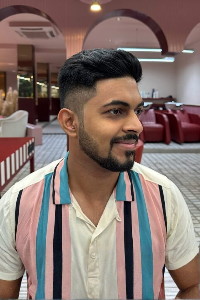 The Classic Comb Over Taper