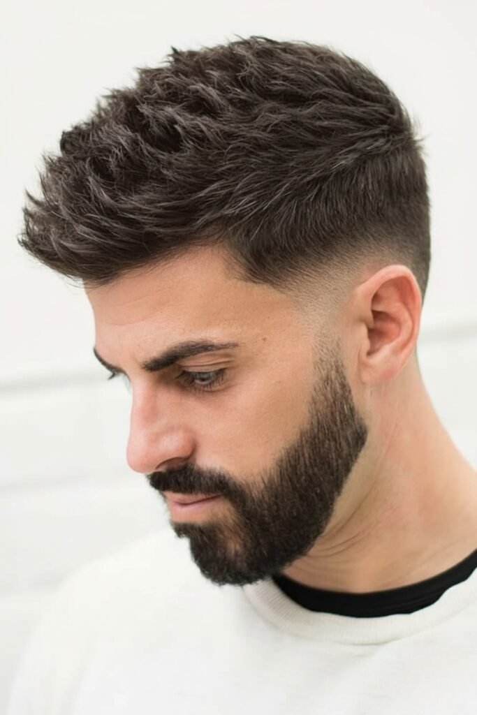The Low Taper Fade Crew Cut