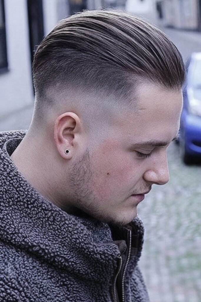 The Slicked Back Undercut Variation