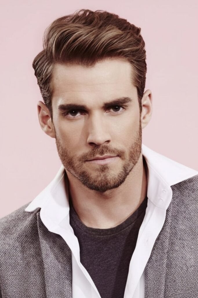 The Textured Side Part Crop