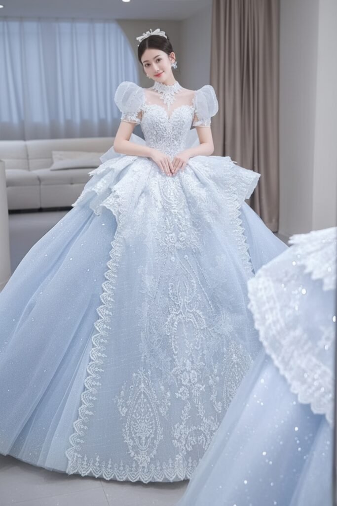 V-Neck Ballgown Splendor
