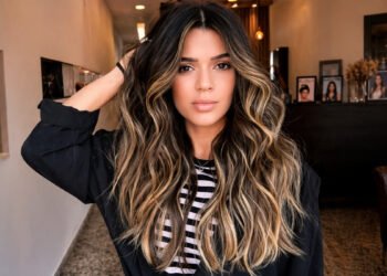 Blonde Balayage Ideas On Dark Hair