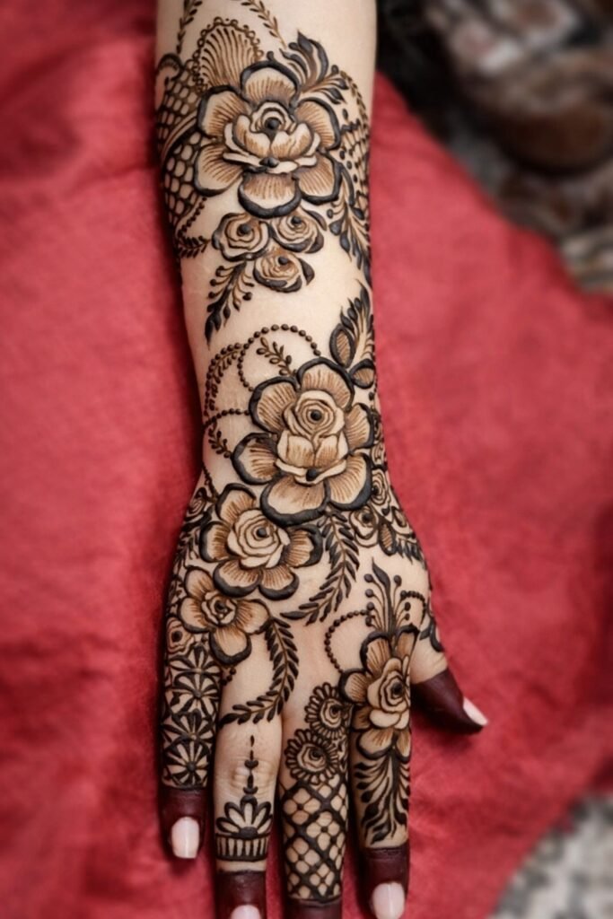 Bold Arabic Rose Majesty