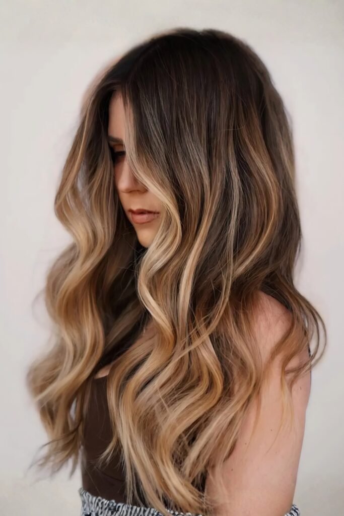 Brown with a Touch of Apricot Honey