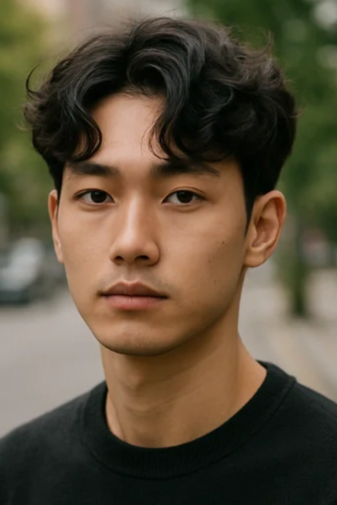 Curly Comma Hair