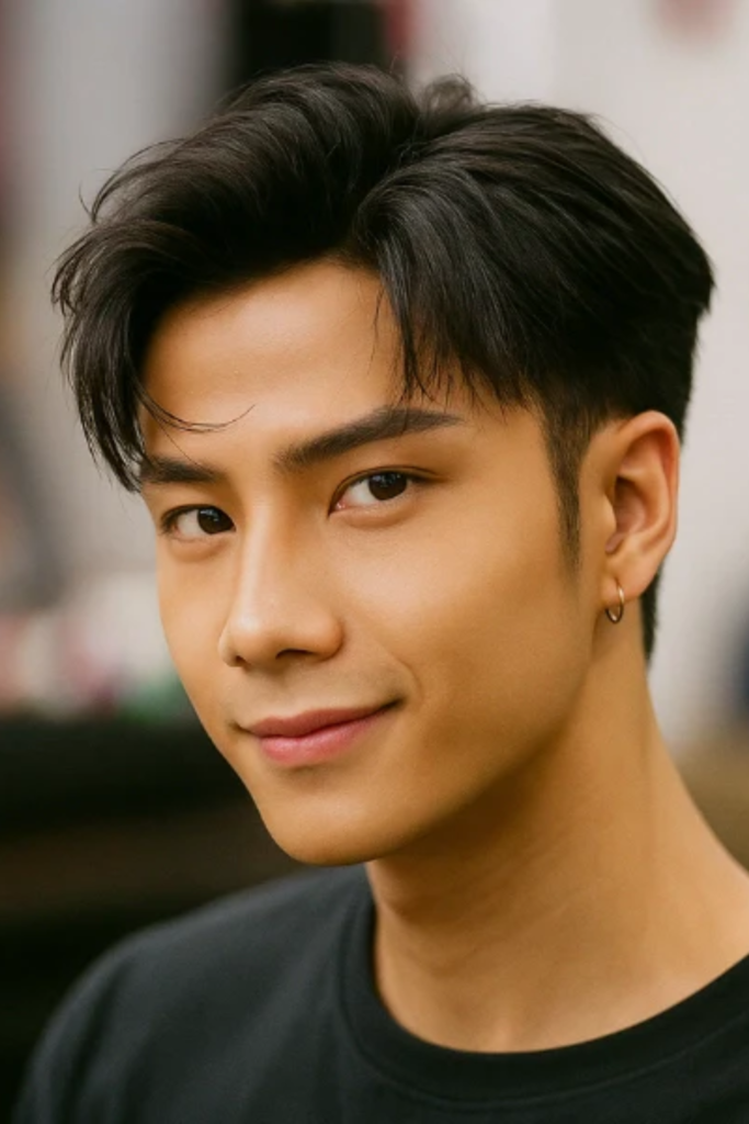 Comma Hair With a Taper