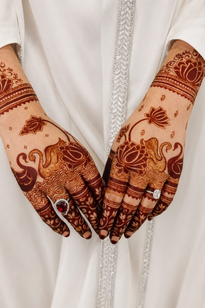 Delicate Finger Heavy Detailing