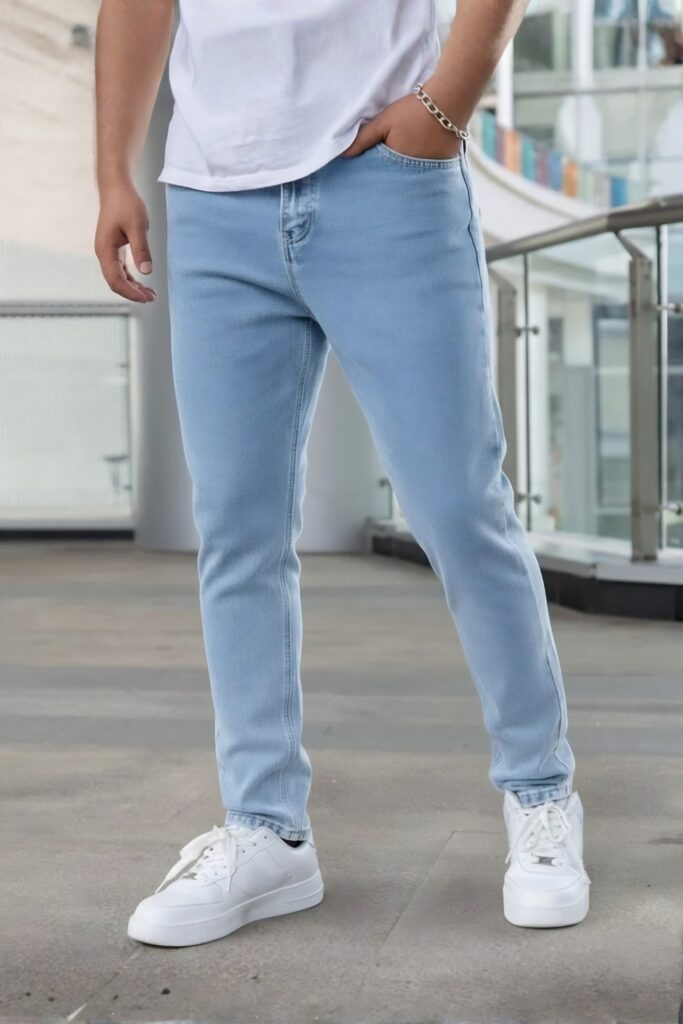 Parisian men's style: Denim
