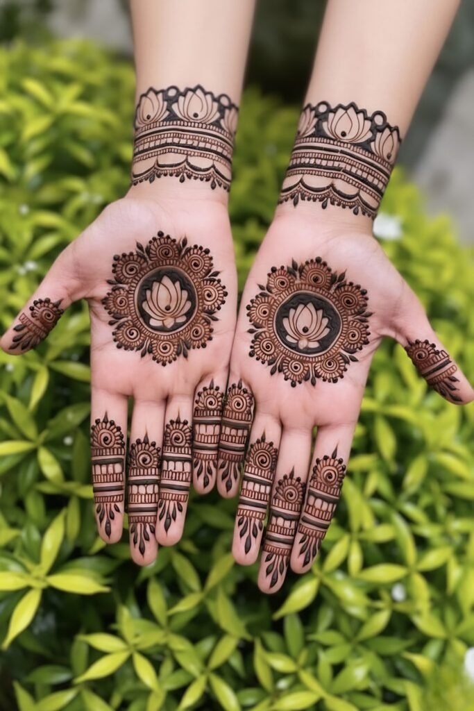 Ethereal Arabic Central Bloom