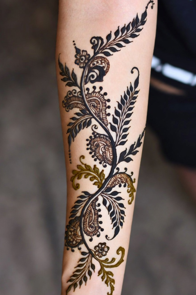Fern Style Forearm Extension