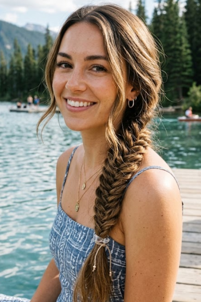Fishtail Side Braid