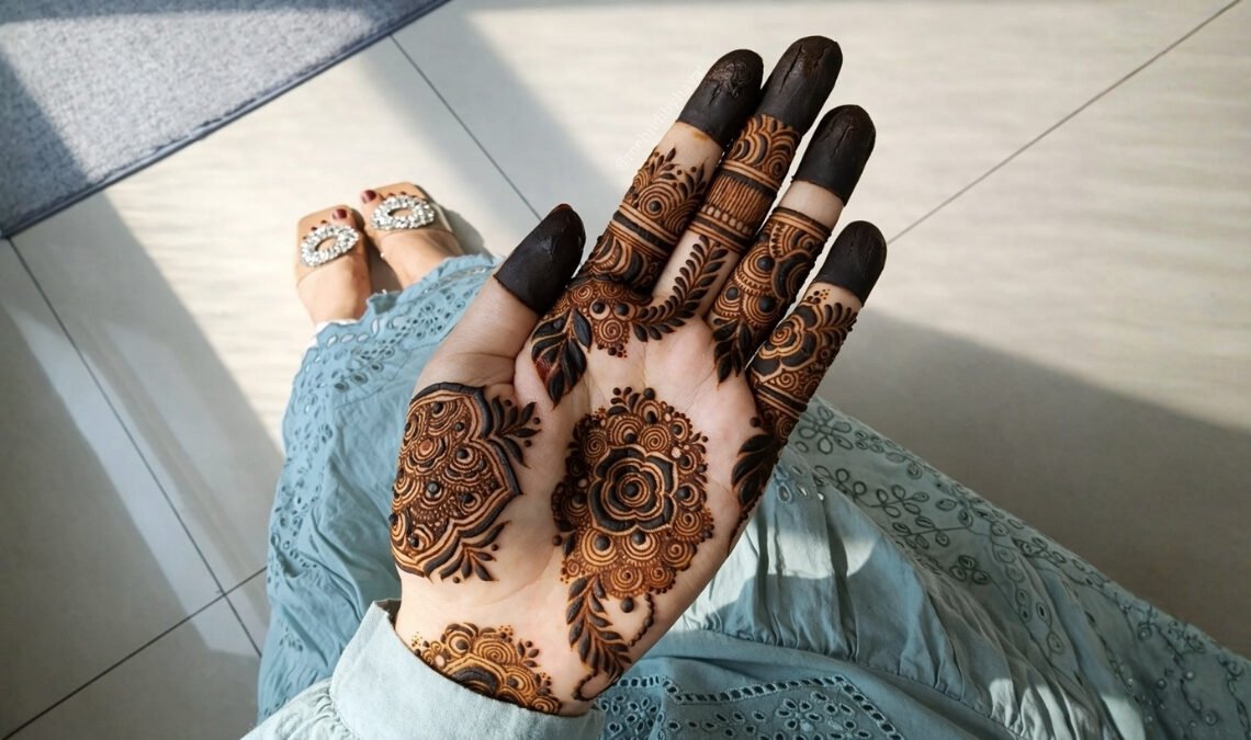 Flower Mehndi Designs