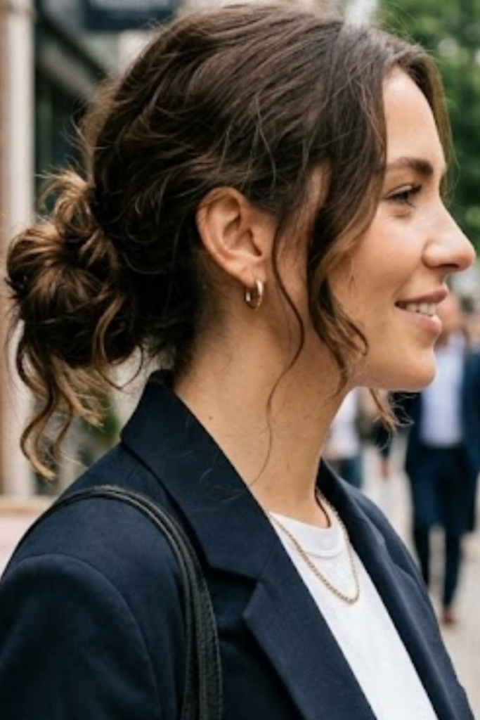 Loose Low Bun