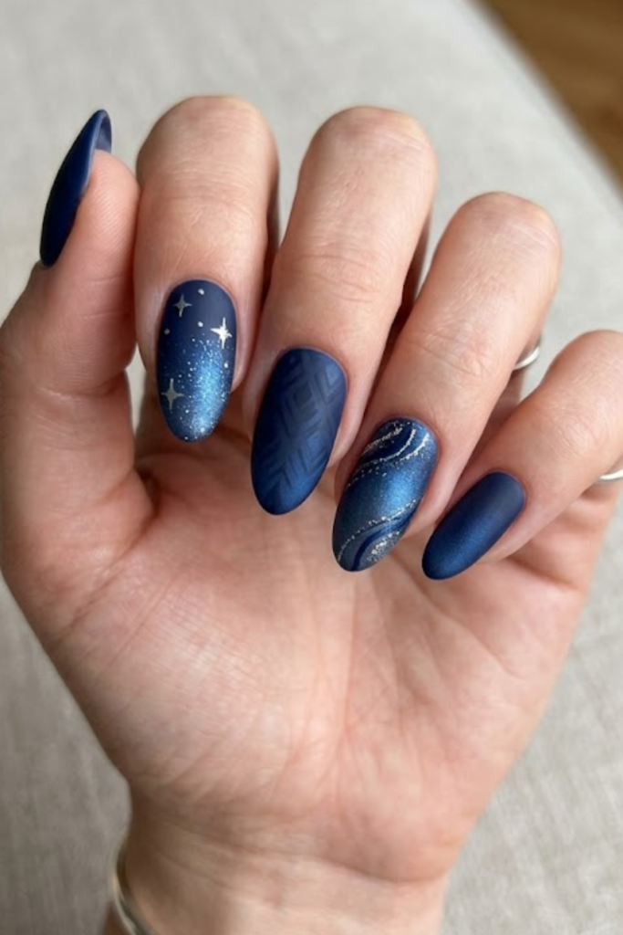 Matte Navy Gradient