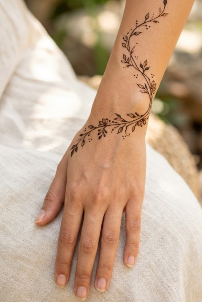 Minimalist Vine Wrist Trail