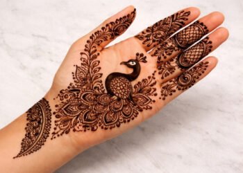 Peacock Mehndi Designs