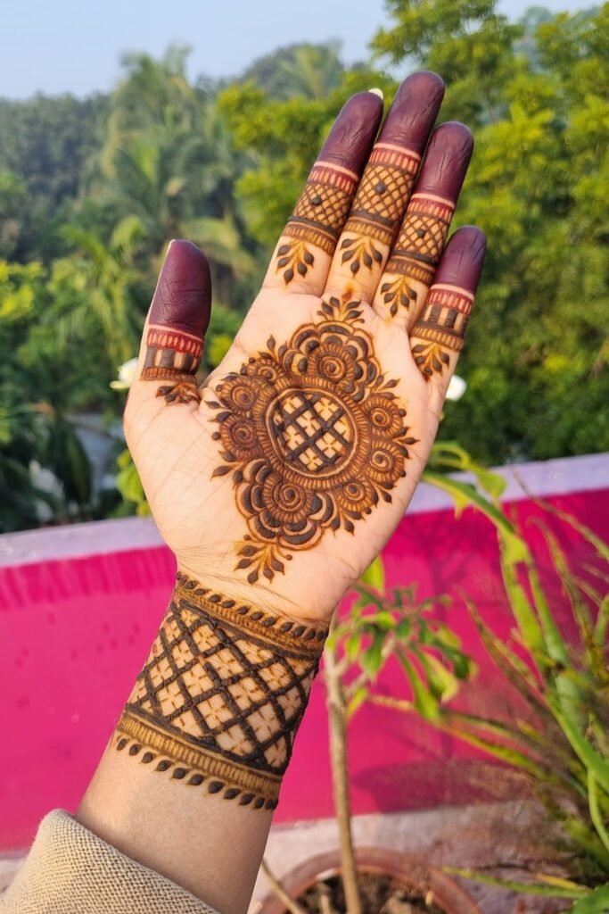 Serene Concentric Mandala Harmony