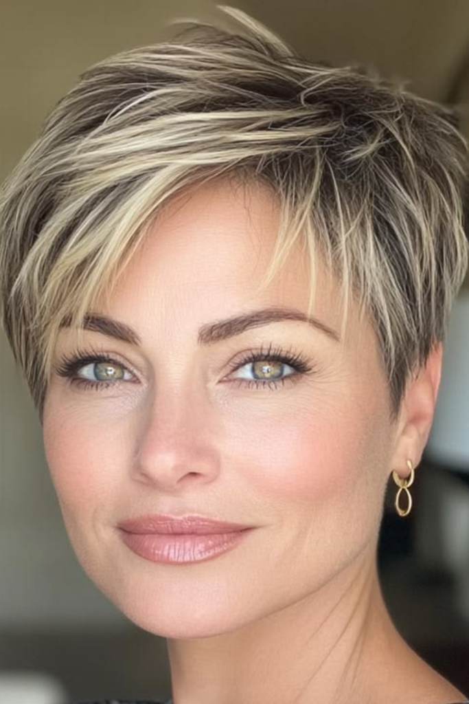 Short Choppy Pixie