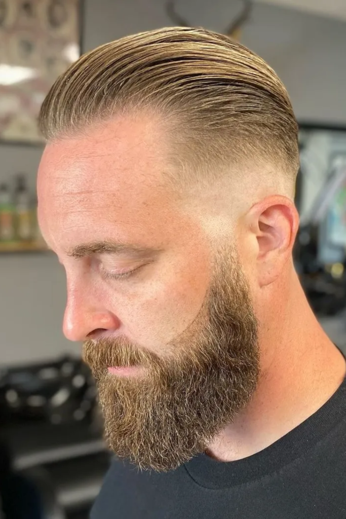 Slicked-Back Undercut