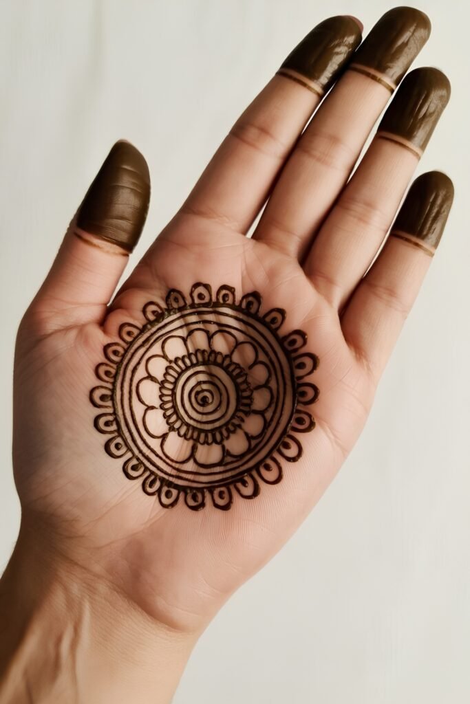 Small Mandala with Dots