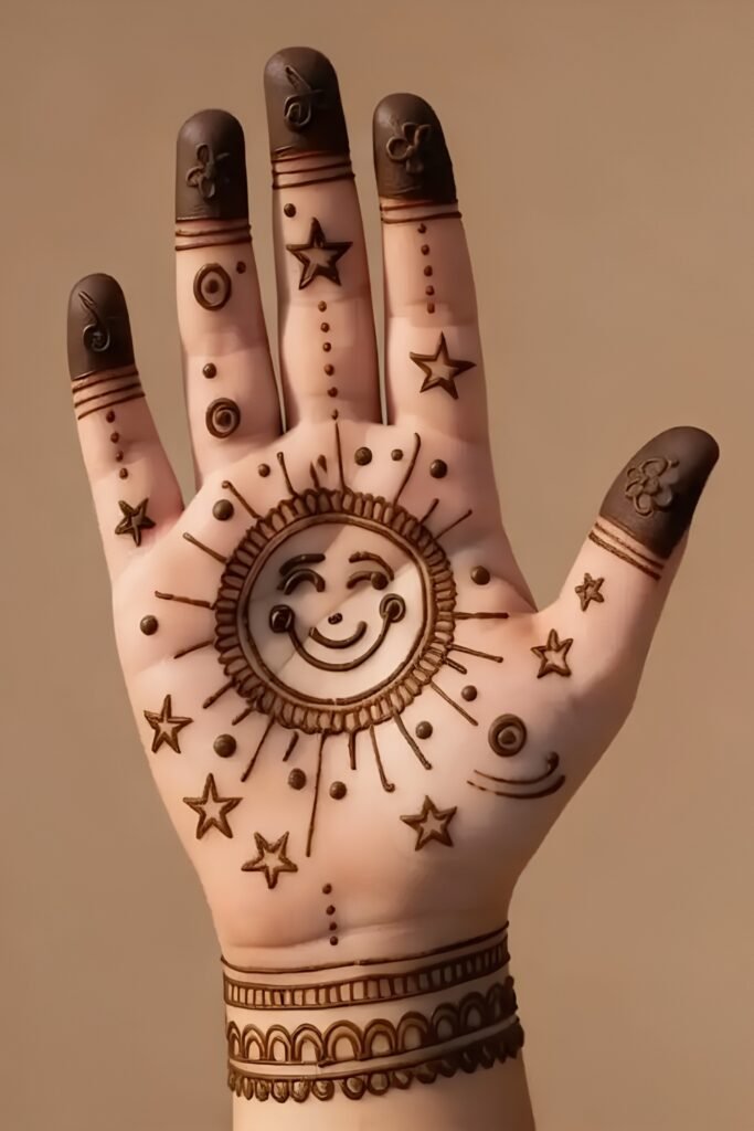 Smiley Star Palm Center