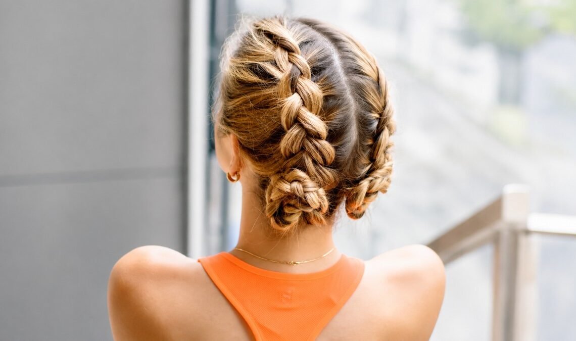 Braided Sporty Hairstyles for Game Day