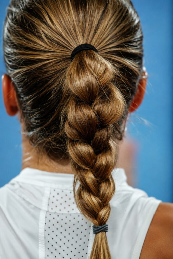 Bubble Braid Ponytail