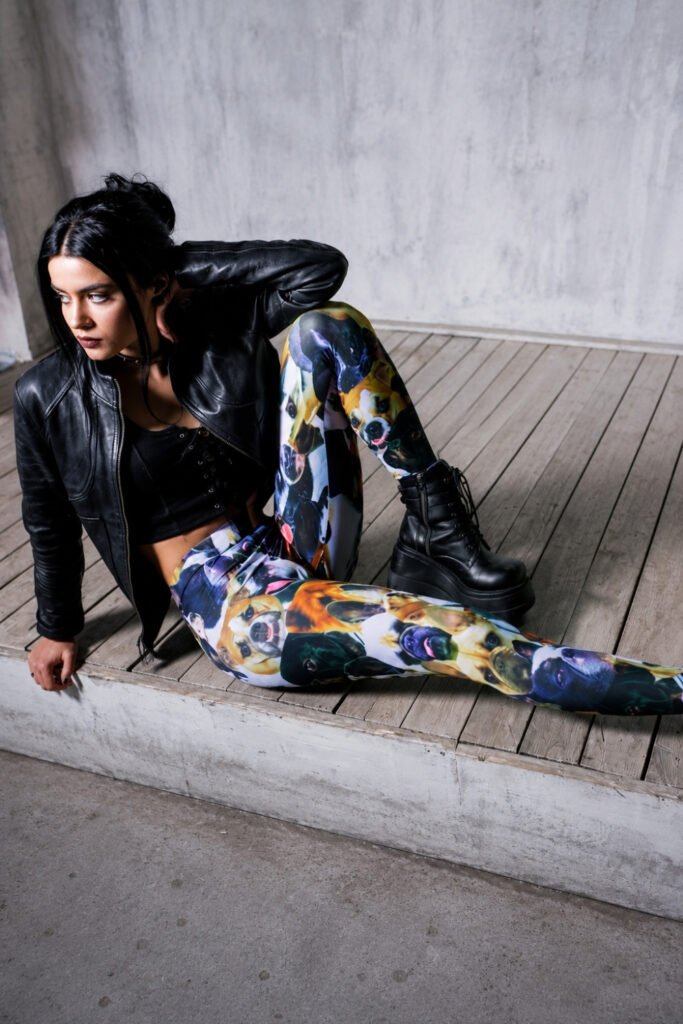 Chunky Trainers and Leggings