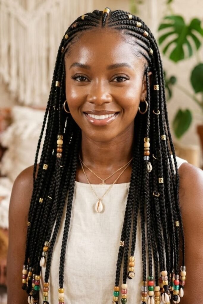 Crochet-Inspired Bo Derek Braids