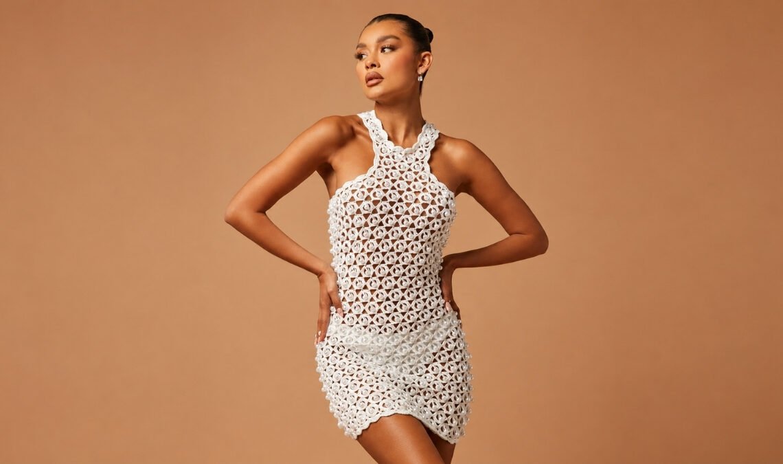 Crochet Short Dresses