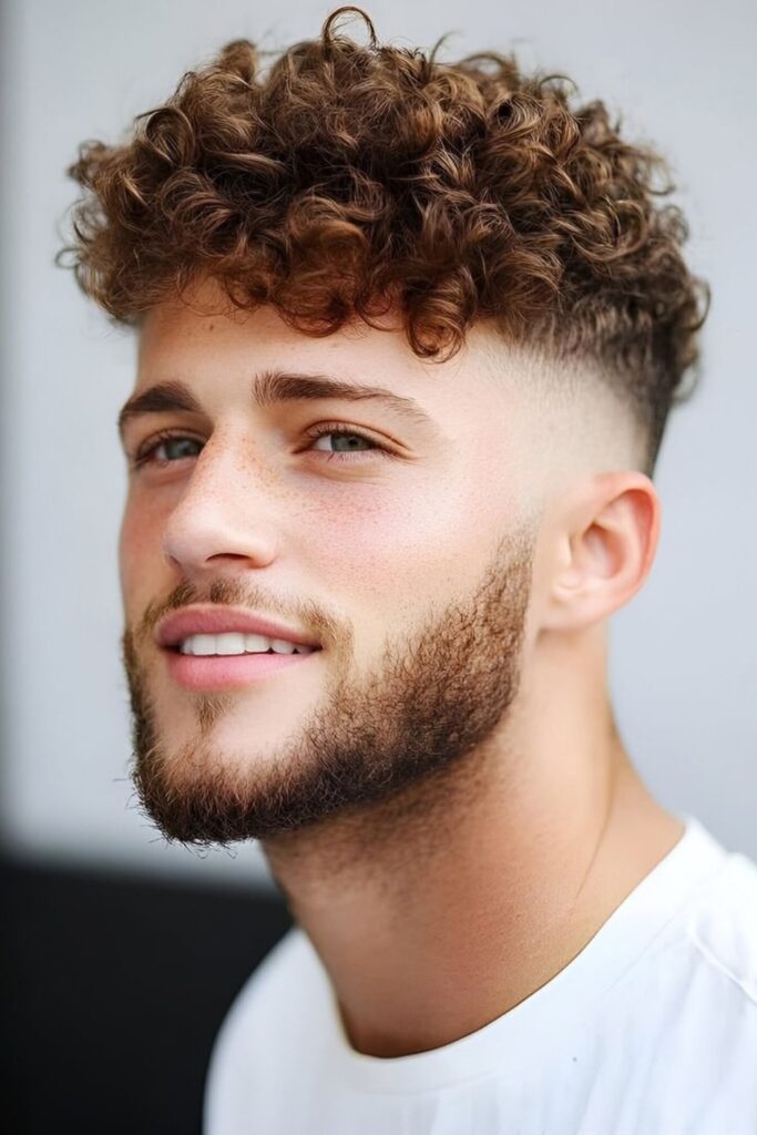 Curly Hair Fade