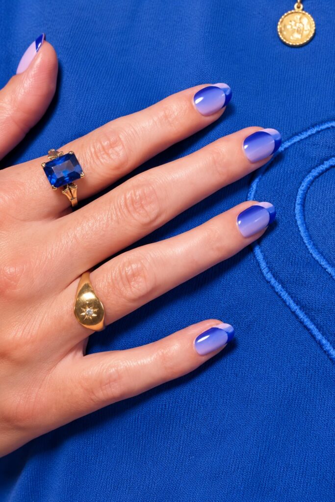 Double Periwinkle Ombre