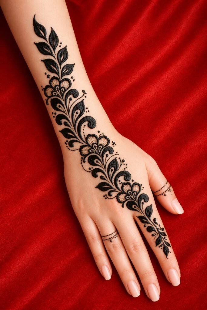 Forearm Vine Dots