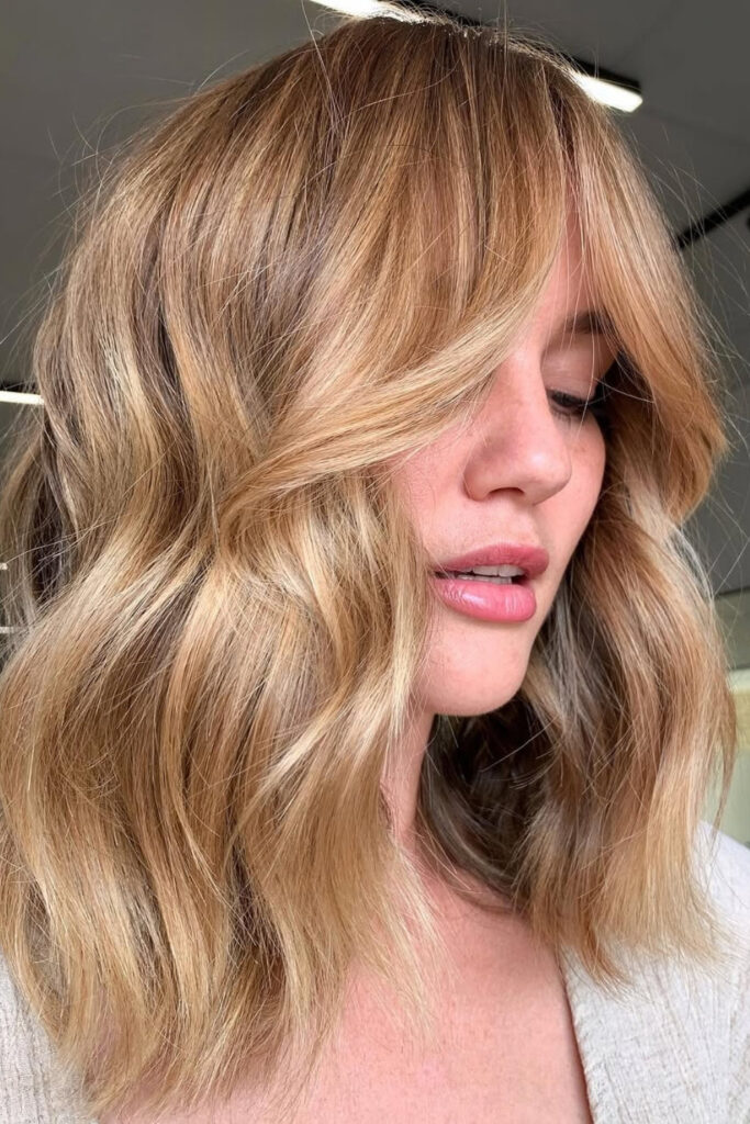 Italian Bob With Wispy Bangs