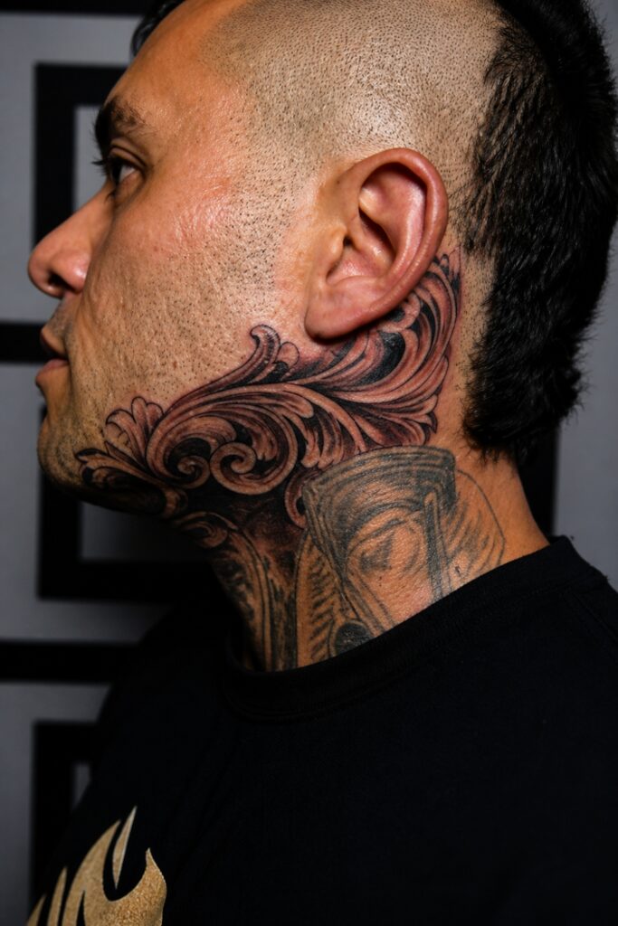 Jawline Tribal Strike