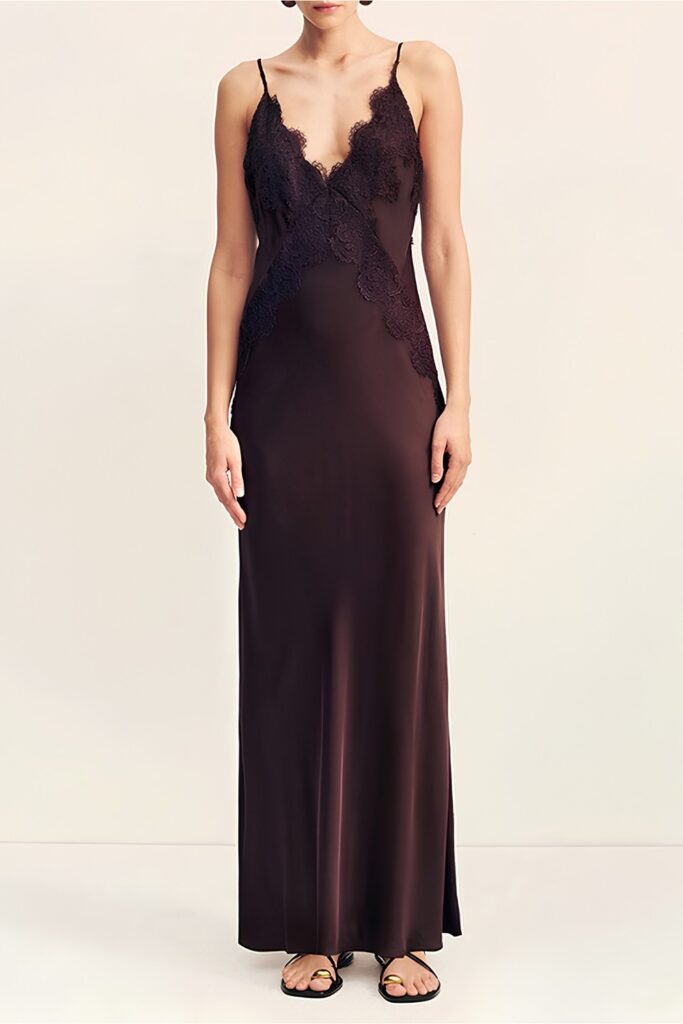 Lace Slip Maxi Dress