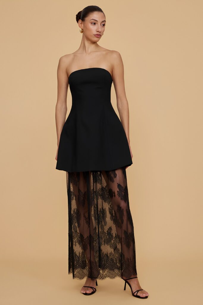 Floral Lace Maxi Dress