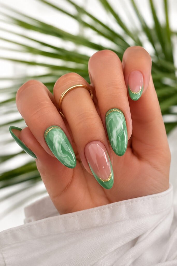 Mint Aura Waves