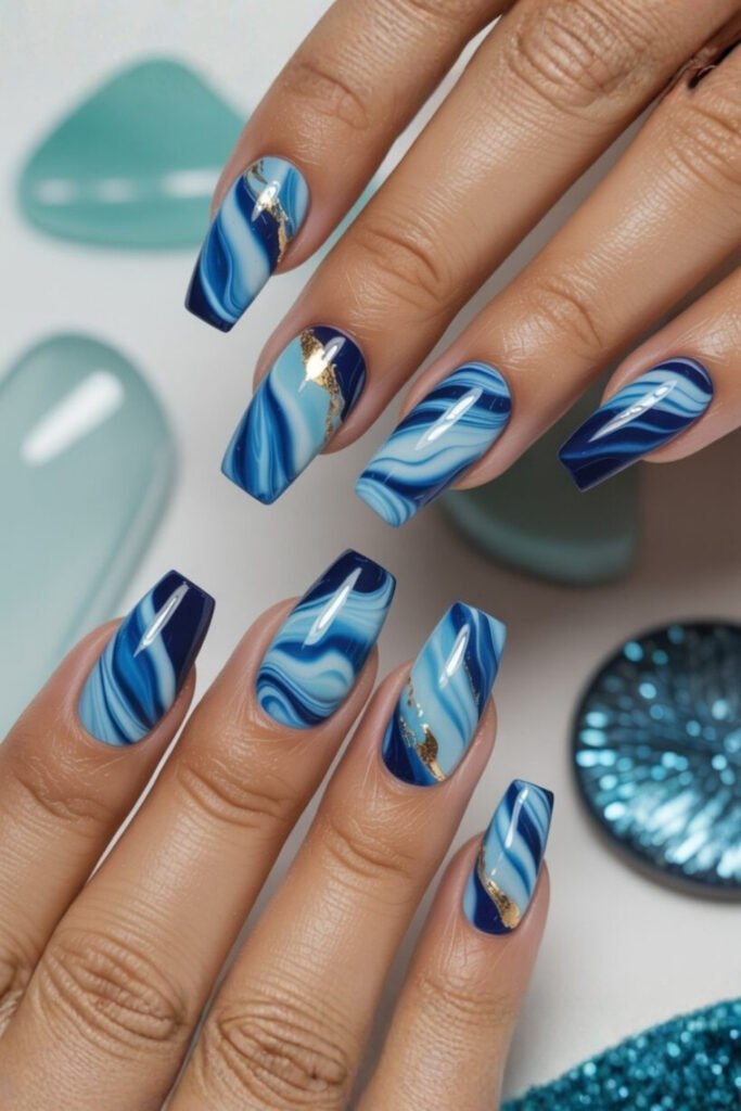 Ocean Swirl Elegance