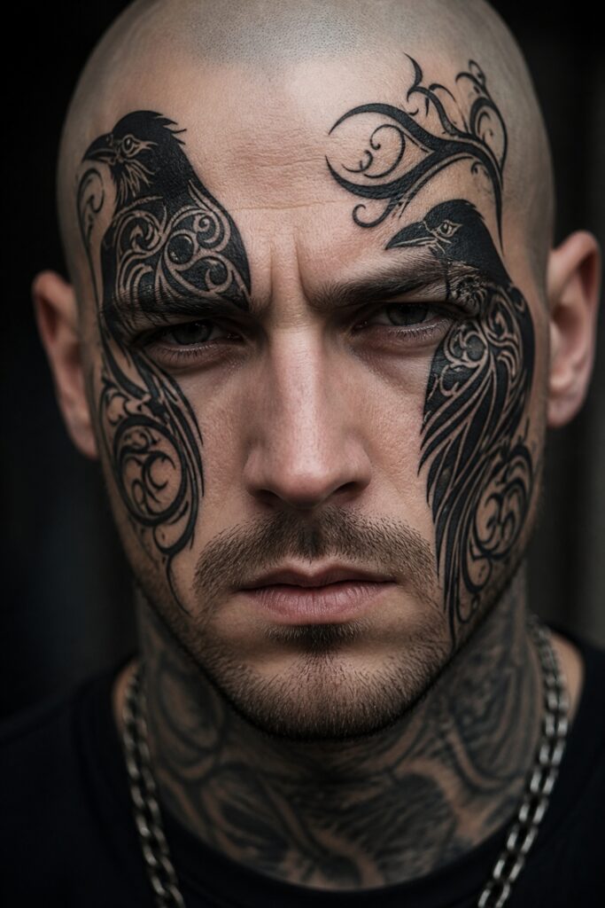 Odin’s Raven Under-Eye Mark