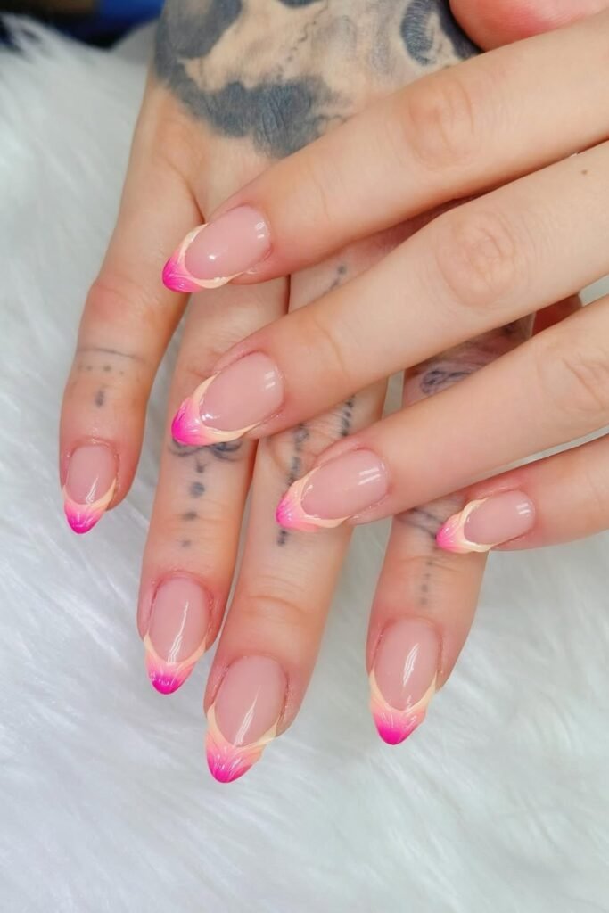 Peachy Sunset French