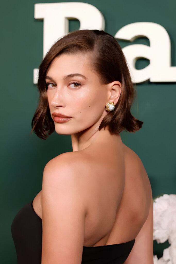 Side-Parted Italian Bob