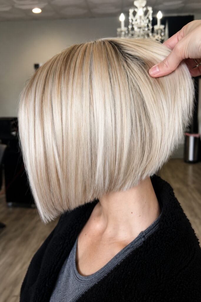 Slanted Haircut