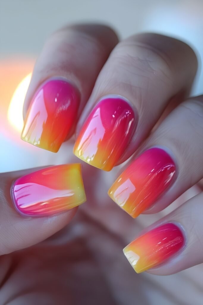 Sunset Square Gradient