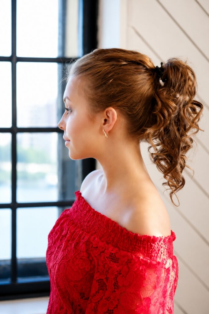 Blow-Dry Updo