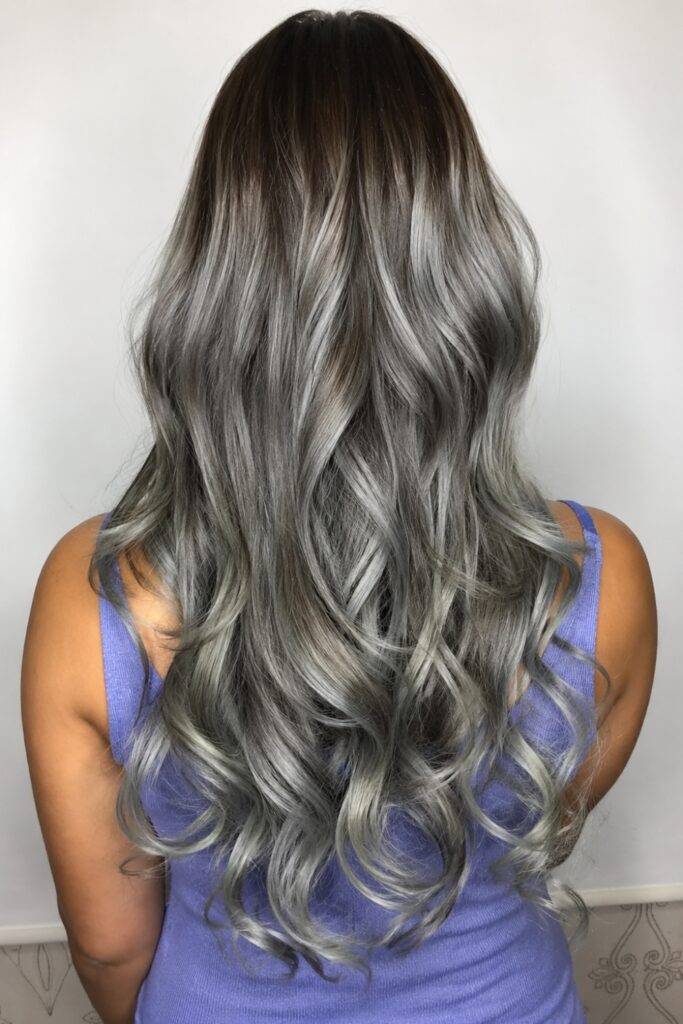 Warm Brown and Cool Silver