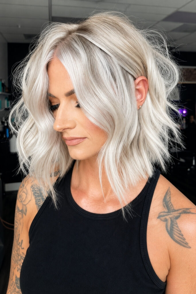 Wavy Italian Bob