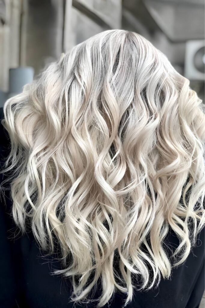 Air Touch on Curly Hair