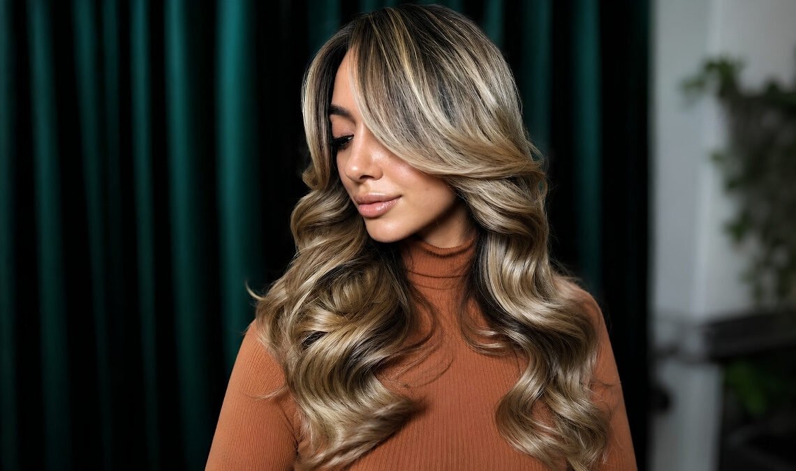 Airy Summer Air Touch Balayage Hair Color